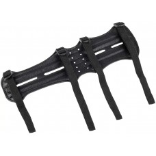 Крага Stinger, искусственная кожа, длина 30 см, ширина 9 см, цвет чёрный