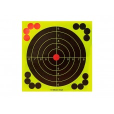 Мишень самоклеящаяся осыпающаяся Stalker, круглая, 30.5х30.5см, D26см, 5 шт