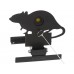 Мишень подъёмная Stalker Крыса, сталь, 3 мм, области попадания: 40,25,15мм