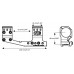 Кронштейн SPUHR Cantilever Scope Mount Gen3 30мм на Picatinny, вынос 70мм, h=48мм, 0MIL