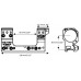 Кронштейн SPUHR Scope Mount Gen3 34мм на Picatinny, h=30мм, 9MIL