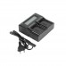 Зарядное устройство GreenBean DualCharger NPF-LCD