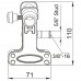 Зажим KUPO KCP-350 MINI ALLI CLAMP