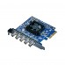 Плата AVMATRIX VP51 PCIE 5 каналов SDI захват-воспроизведение