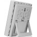 Метеостанция Bresser Temeo Hygro Quadro Prestige с тремя датчиками, белая модель 78585 от Bresser