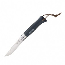 Нож Opinel серии Traditional Trekking №08, чёрный, темляк модель 002211 от Opinel