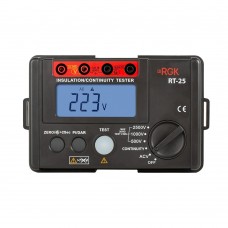 Цифровой мегаомметр RGK RT-25 с поверкой модель 779708 от RGK