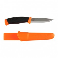 Нож Morakniv Companion, нержавеющая сталь, сигнальный оранжевый
