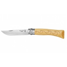 Нож Opinel серии Tradition Nature №07, рисунок - волны