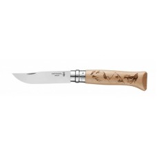 Нож Opinel серии Tradition Alpine Adventures №08, клинок 8,5см, hiking