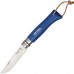 Нож Opinel серии Tradition Colored №08, цвет синий, чехол модель 001891 от Opinel