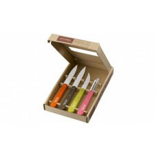 Набор ножей Opinel серии Les Essentiels №112/113/114/115 -4шт, 4 цвета