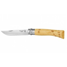 Нож Opinel серии Tradition Nature №07, рисунок - следы
