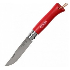 Нож Opinel серии Tradition Trekking №06, клинок 7см, клубничный