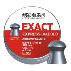 Пульки JSB Exact Express 4,5 мм (4,52) (500 шт) модель JSBEE051 от JSB