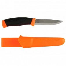 Нож Morakniv Companion SRT, серейтор 2/3, сигнальный оранжевый