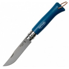 Нож Opinel серии Tradition Trekking №06, клинок 7см, бирюзовый