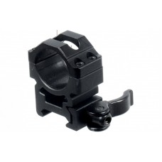 Кольца UTG Max Strength 25,4мм на Weaver, быстросъемные, высокие модель RQ2W1204 от Leapers