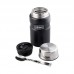 Термос для еды THERMOS KING SK3020 0.71L, складная ложка, чёрный модель 918093 от Thermos