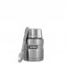 Термос для еды THERMOS KING SK3000 0,47L, складная ложка, стальной модель 655332 от Thermos