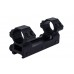 Кронштейн моноблок Target Optic с кольцами 25,4 мм на планку Weaver модель FT-M-A049 от Target Optic